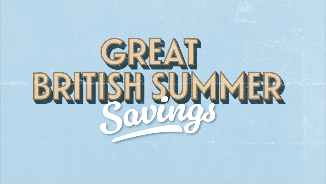 Great British summer savings logo