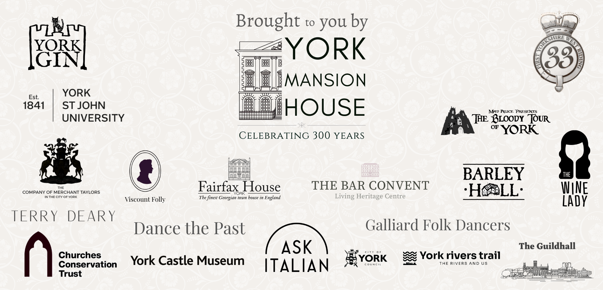 York Georgian festival partner logos 2026