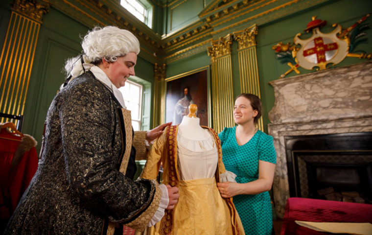 Georgian clothing mansion house